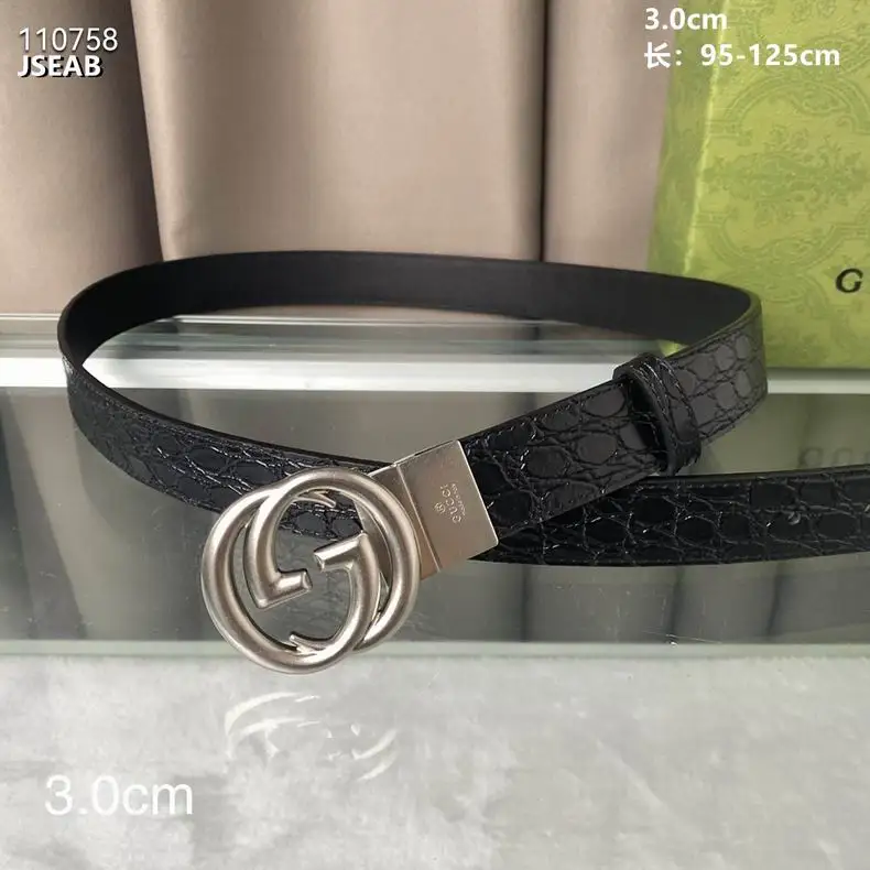Gucci belt 30mm 95-125cm 8L21